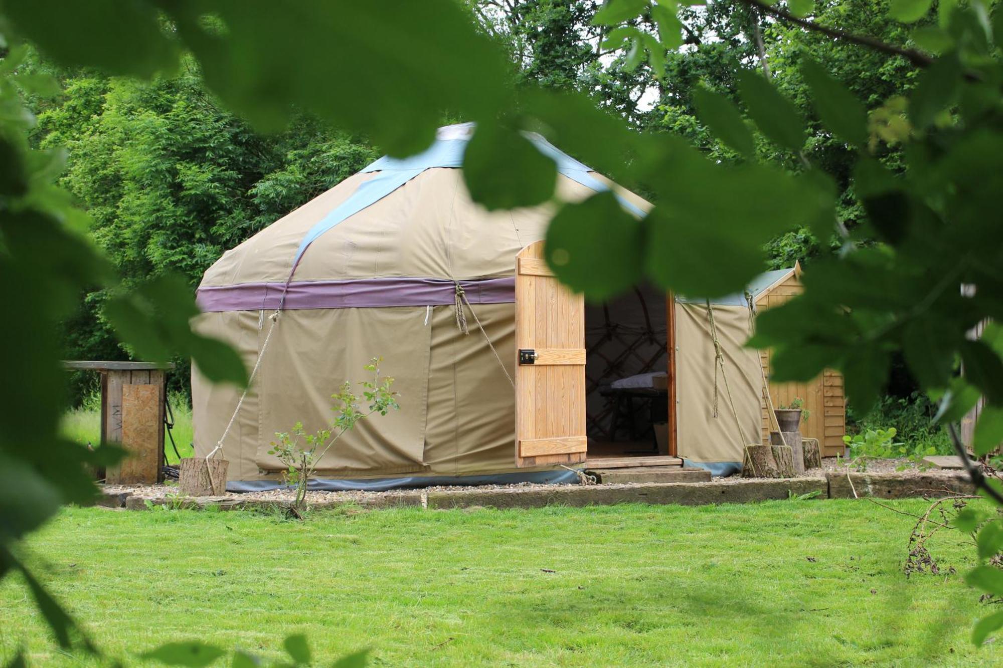 The Yurt At Worcesters Farm Canterbury Exteriér fotografie